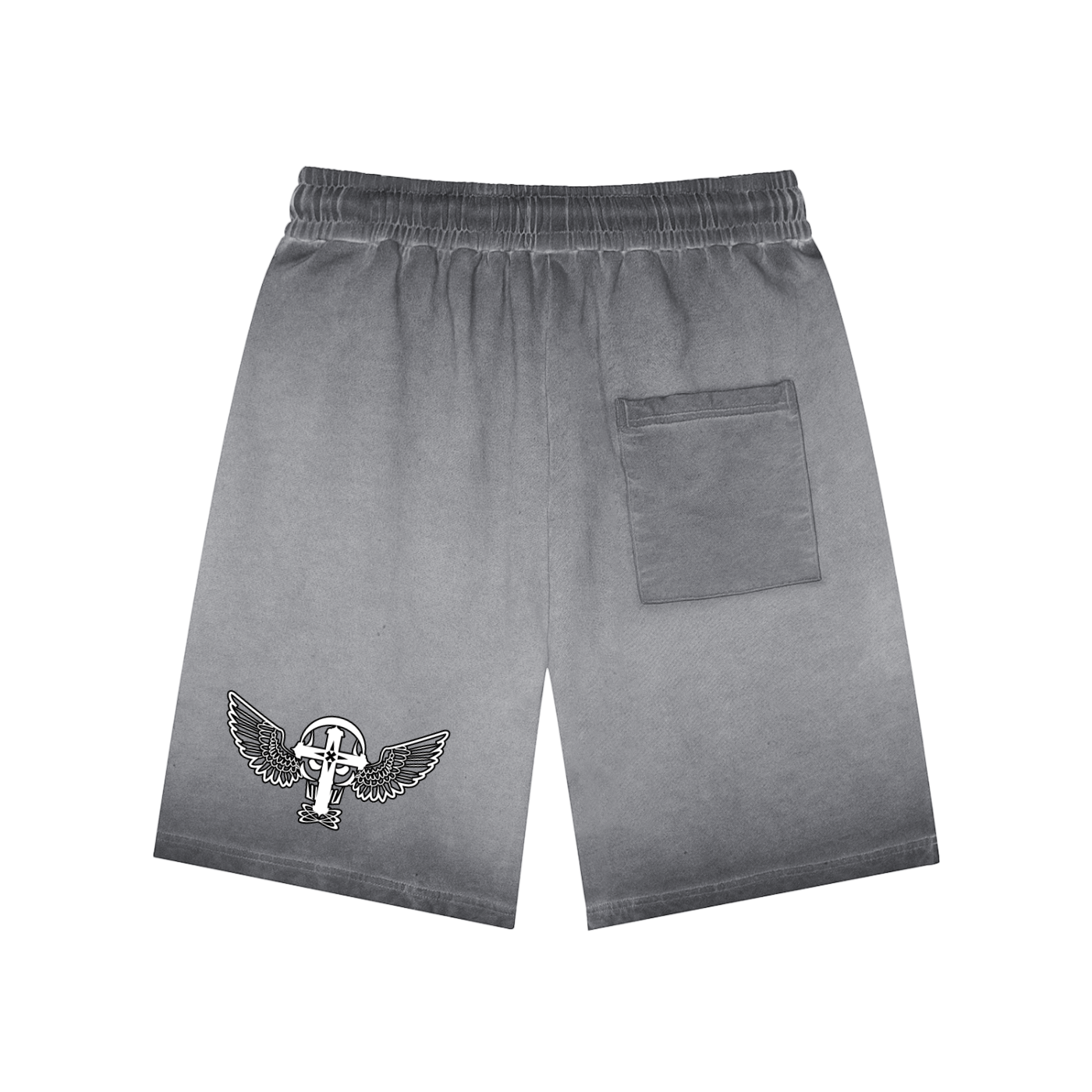Silent Rebel™ "SRCO" Reverse Dyed Sweat Shorts