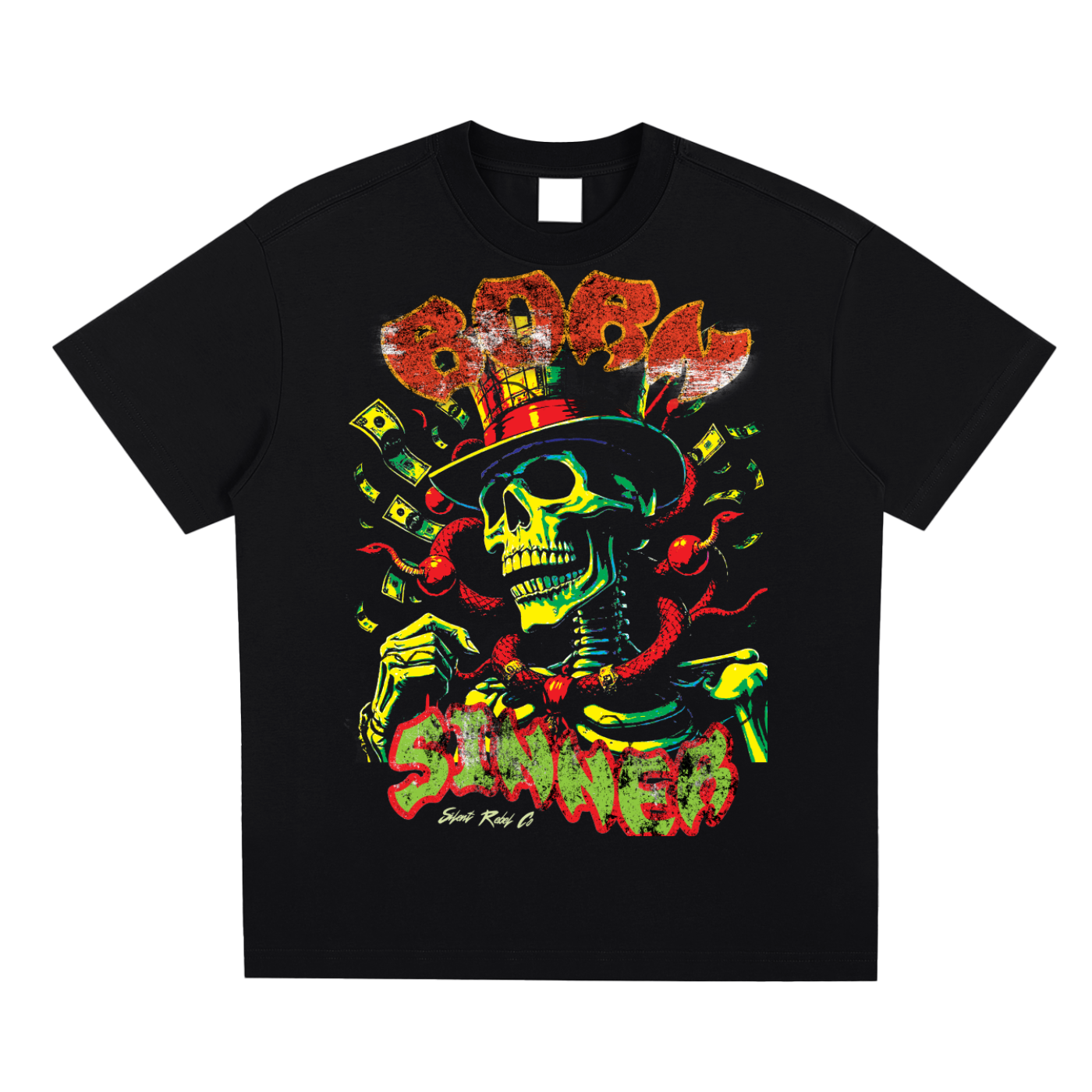 Silent Rebel™ "Born Sinner" Sorona Quick-Dry Cooling T-shirter