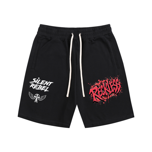 Silent Rebel™ "Reckless" Essential Cotton Shorts